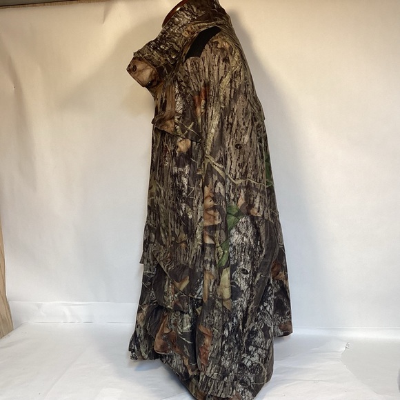 Gamehide Hunting Camouflage Jacket Mossy Oak Break Up removable hood Mens XXL - Picture 11 of 16